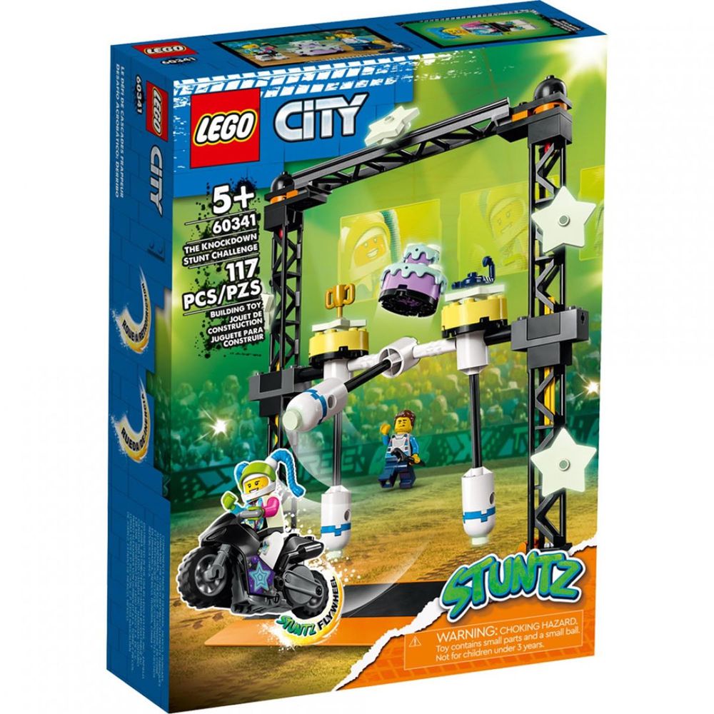 樂高積木 LEGO《 LT60341》City 城市系列 - 擊倒特技挑戰組-117pcs