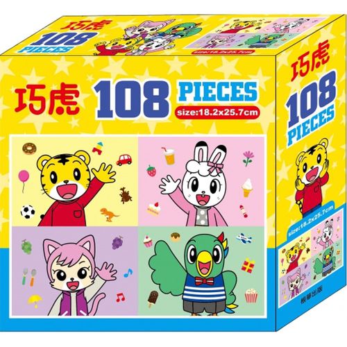 京甫 - 巧虎 108片盒裝拼圖(A)