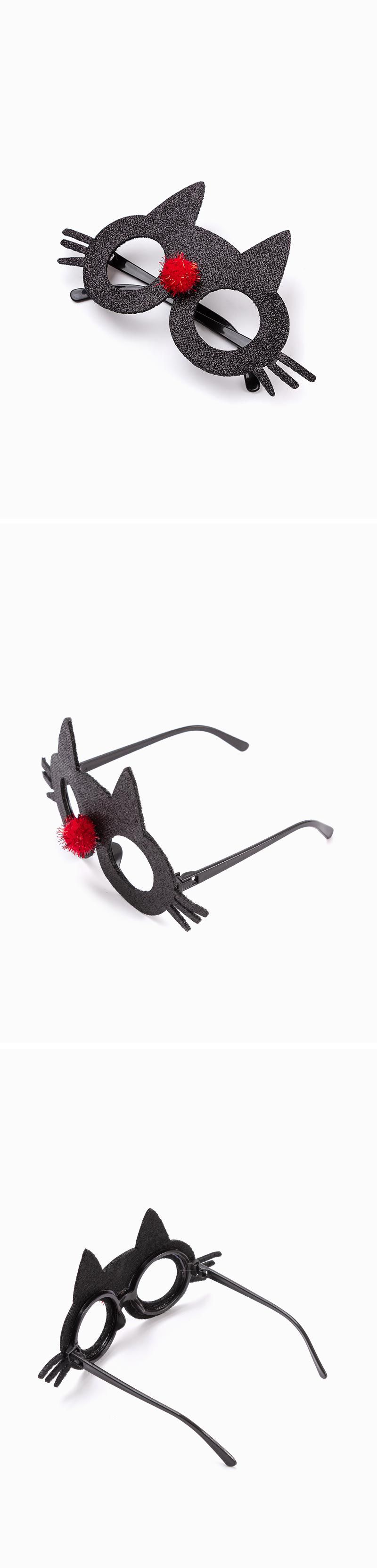 韓國 OZKIZ - 黑貓變裝眼鏡 (free)