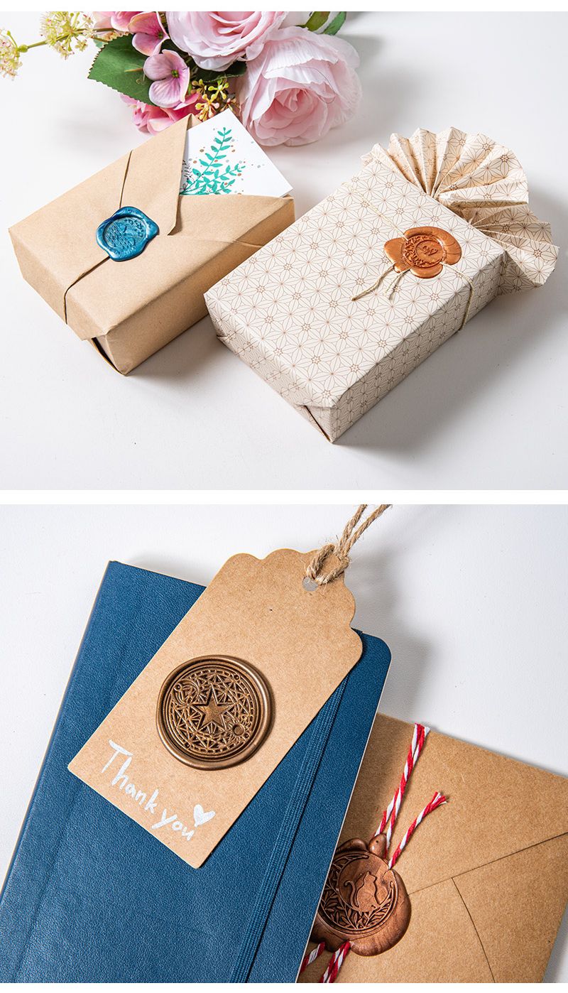 韓國 Sealhouse - 迷你火漆章禮盒組-卡通小王子-火漆章(含木柄)+罐粒X1+木杓X1+融蠟架X1+小蠟燭X1+火柴盒X1