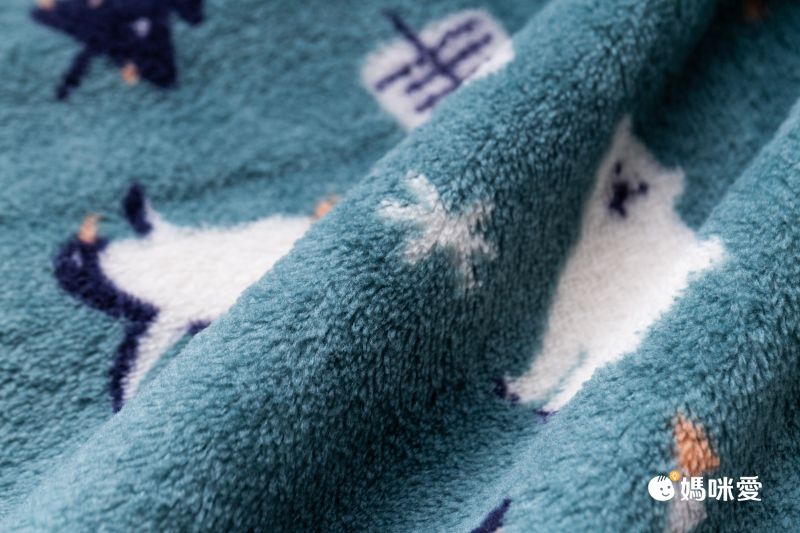 日本 AUBE - 毛茸茸長版保暖背心(兒童)-淺粉