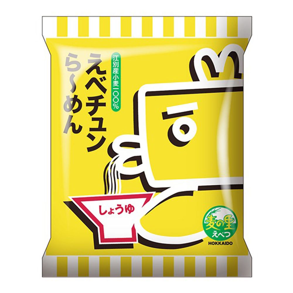 日本菊水 - 江別磚頭鳥拉麵-醬油-118g