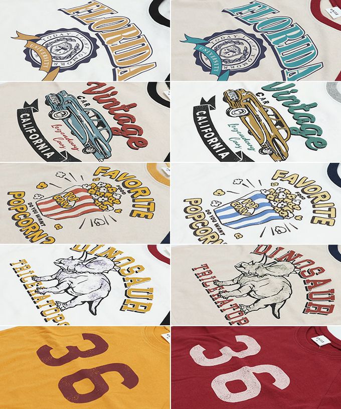 日本 Chil2 - 100%棉 百搭長袖上衣-數字36-黃