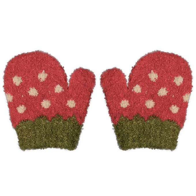 akachan honpo - 手套-草莓-紅色 (100cm)