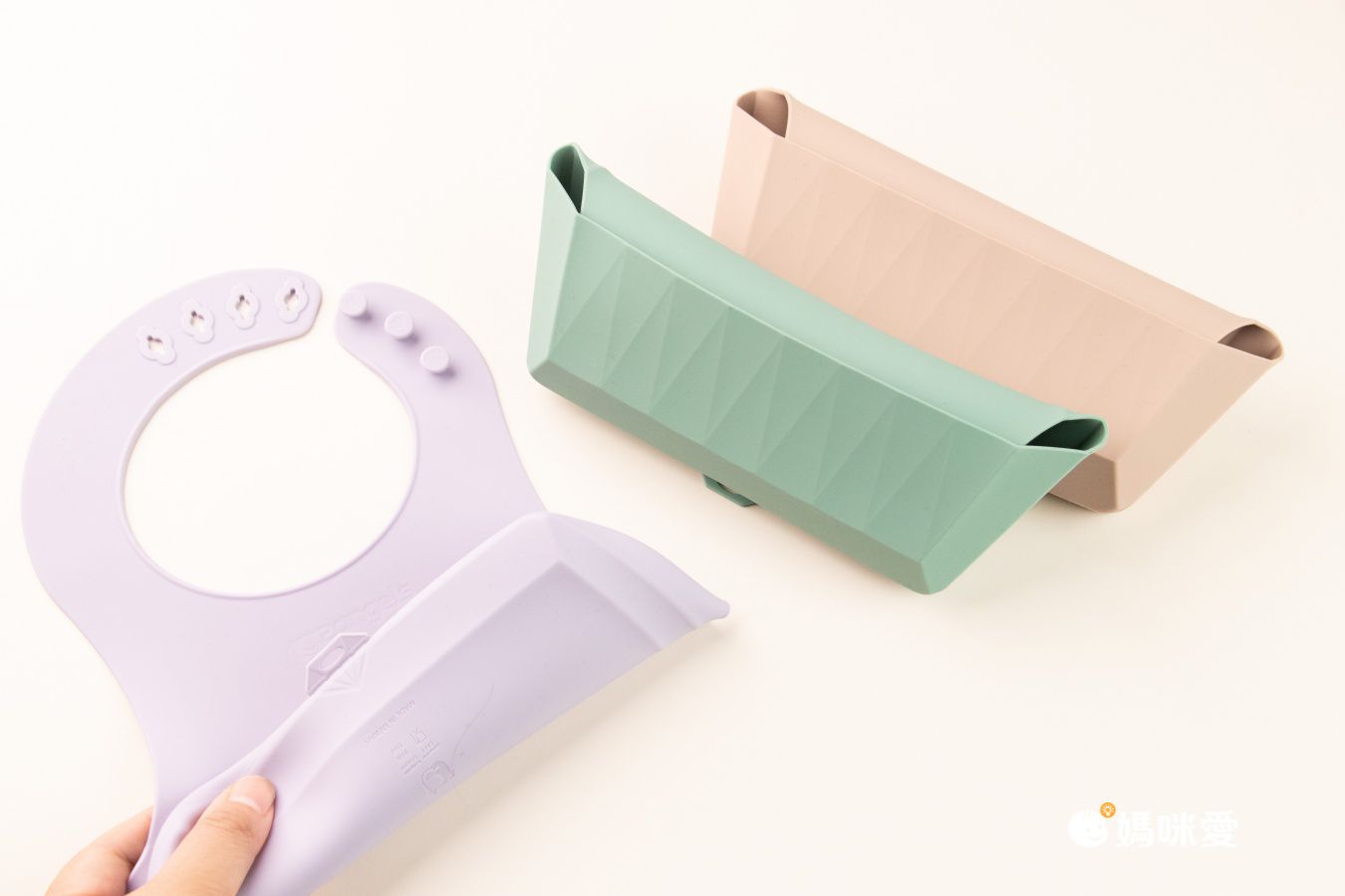 自由組裝好攜帶！台灣製【2angels】矽膠拼圖隨行餐盤