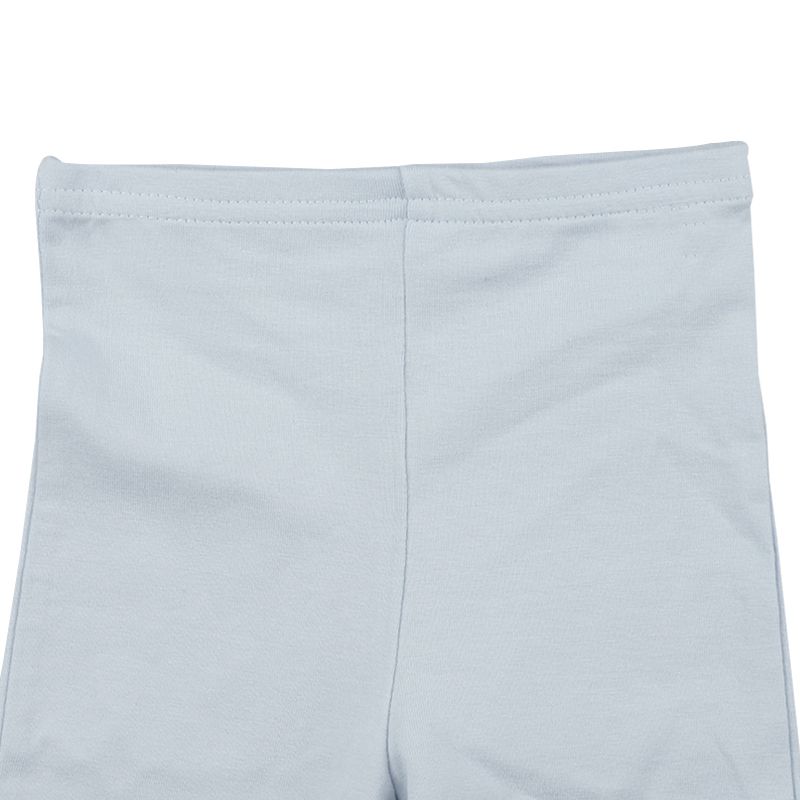 akachan honpo - 趣味7分緊身褲-淺藍色