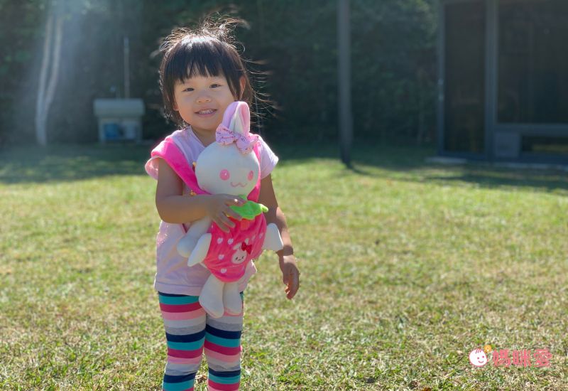 日本 Usamomo - 【萌兔桃桃】玩偶背巾-天使羽翼 (17cm×16cm)