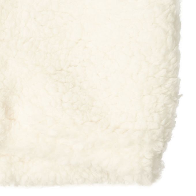 akachan honpo - 刷毛夾克 撞色-史努比-白色