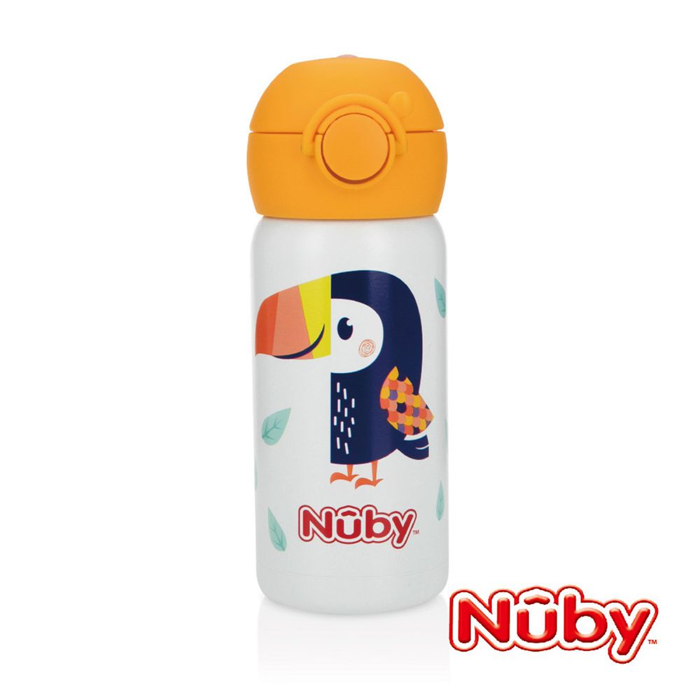 Nuby - 不銹鋼真空直飲杯-316不鏽鋼-大嘴鳥 (300ml)