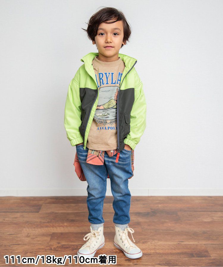 日本 BREEZE - 美式復古風長袖大學T-粉紅