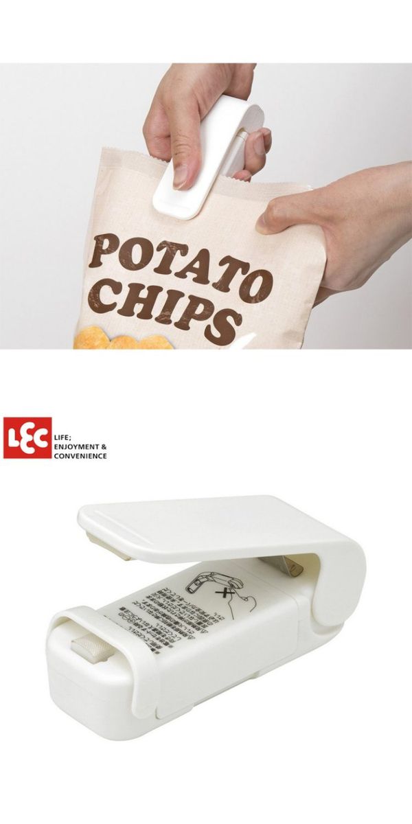 日本 LEC - 輕便塑膠袋封口機-1入