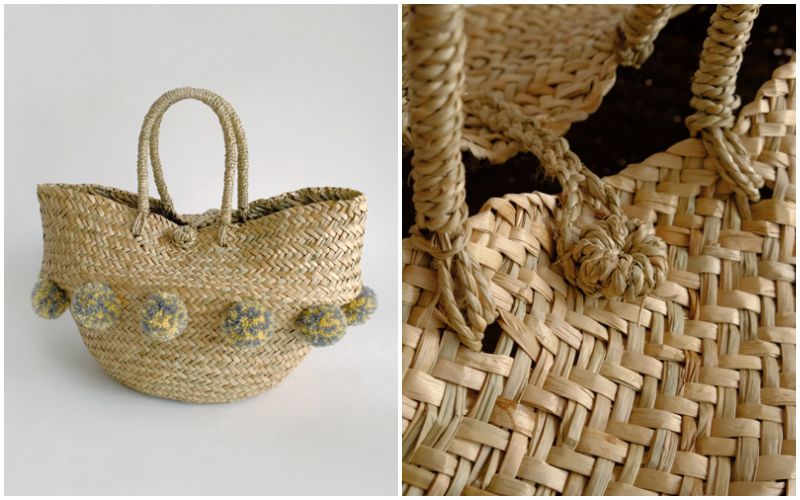 日本妞夏日最愛。草編包Ｘ編織包