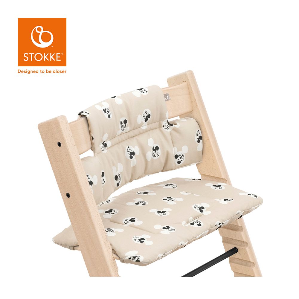 Stokke - 挪威 Tripp Trapp 成長椅經典座墊-米奇印記