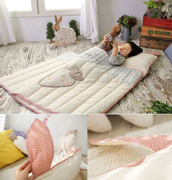 韓國The zazak手工製兒童睡袋★天然安全好攜帶！全新推出加大版！