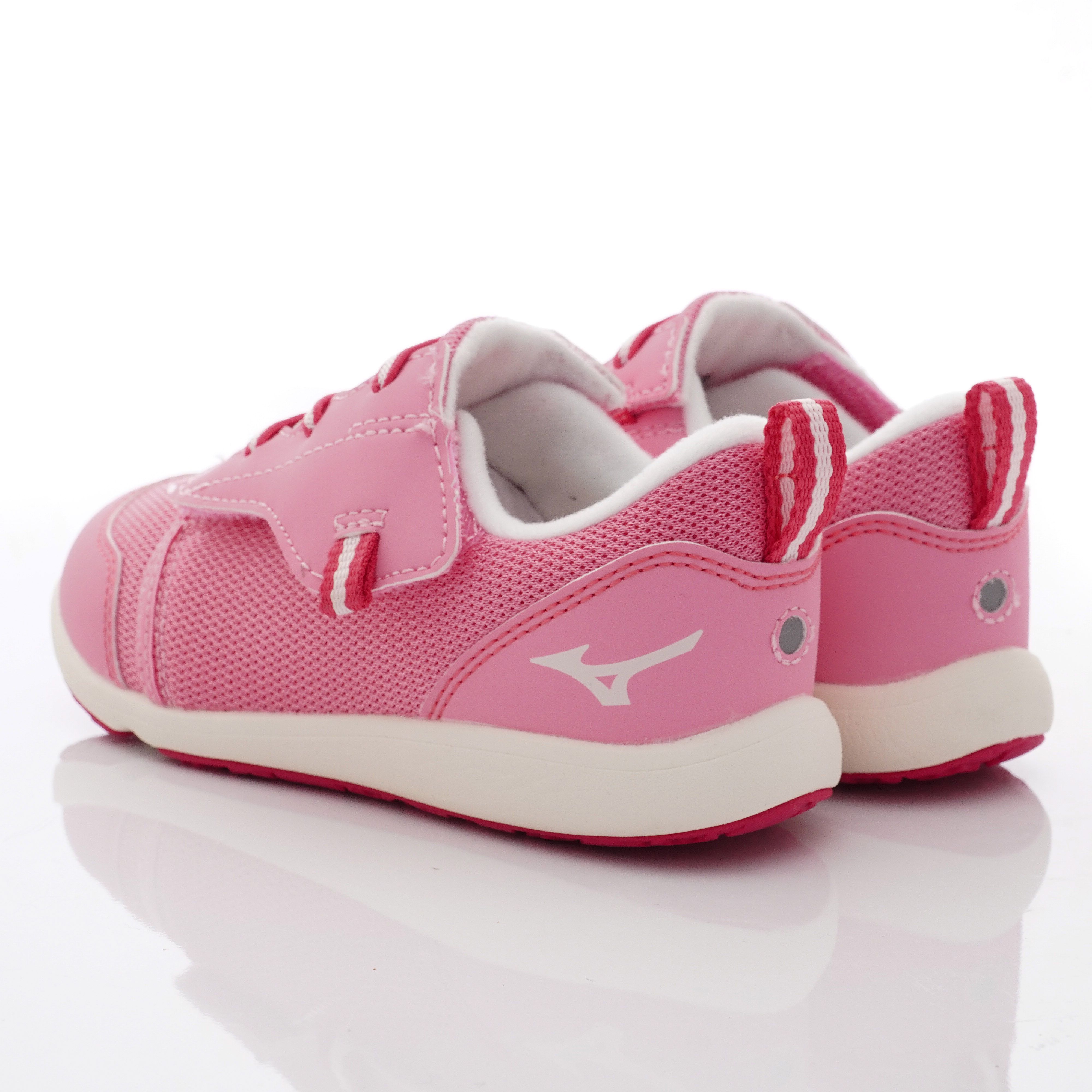 MIZUNO 美津濃 - 超輕量大絆帶機能鞋款(中童段)-粉