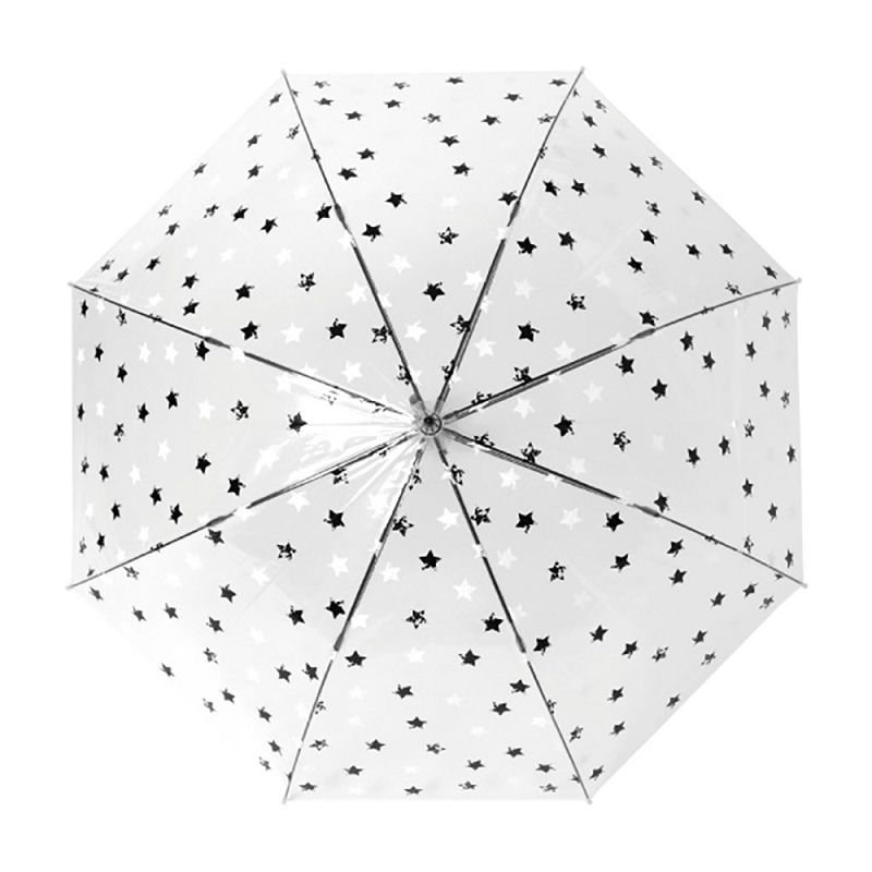 日本Caetla - Evereon可替換式環保輕量傘-星空-黑