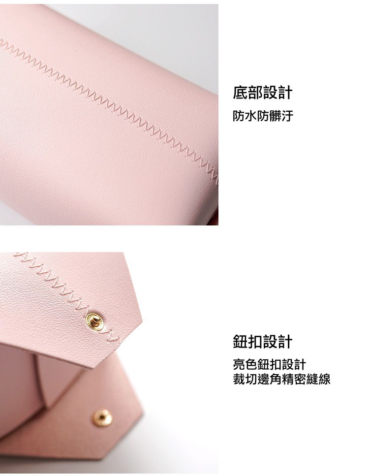 質感皮革面紙盒-方形麵包款-灰色