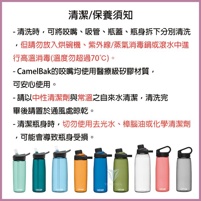 CamelBak - eddy+ 多水吸管水瓶RENEW-潟湖藍-600ML