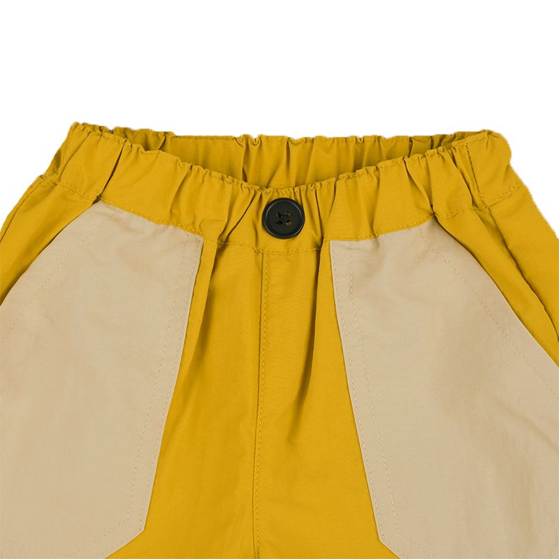 akachan honpo - 5分褲-防潑水・速乾-黃色