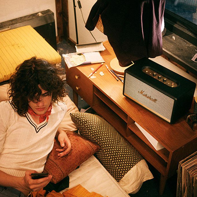 英國 Marshall - Stanmore II  Bluetooth 藍牙喇叭 (台灣公司貨)-奶油白