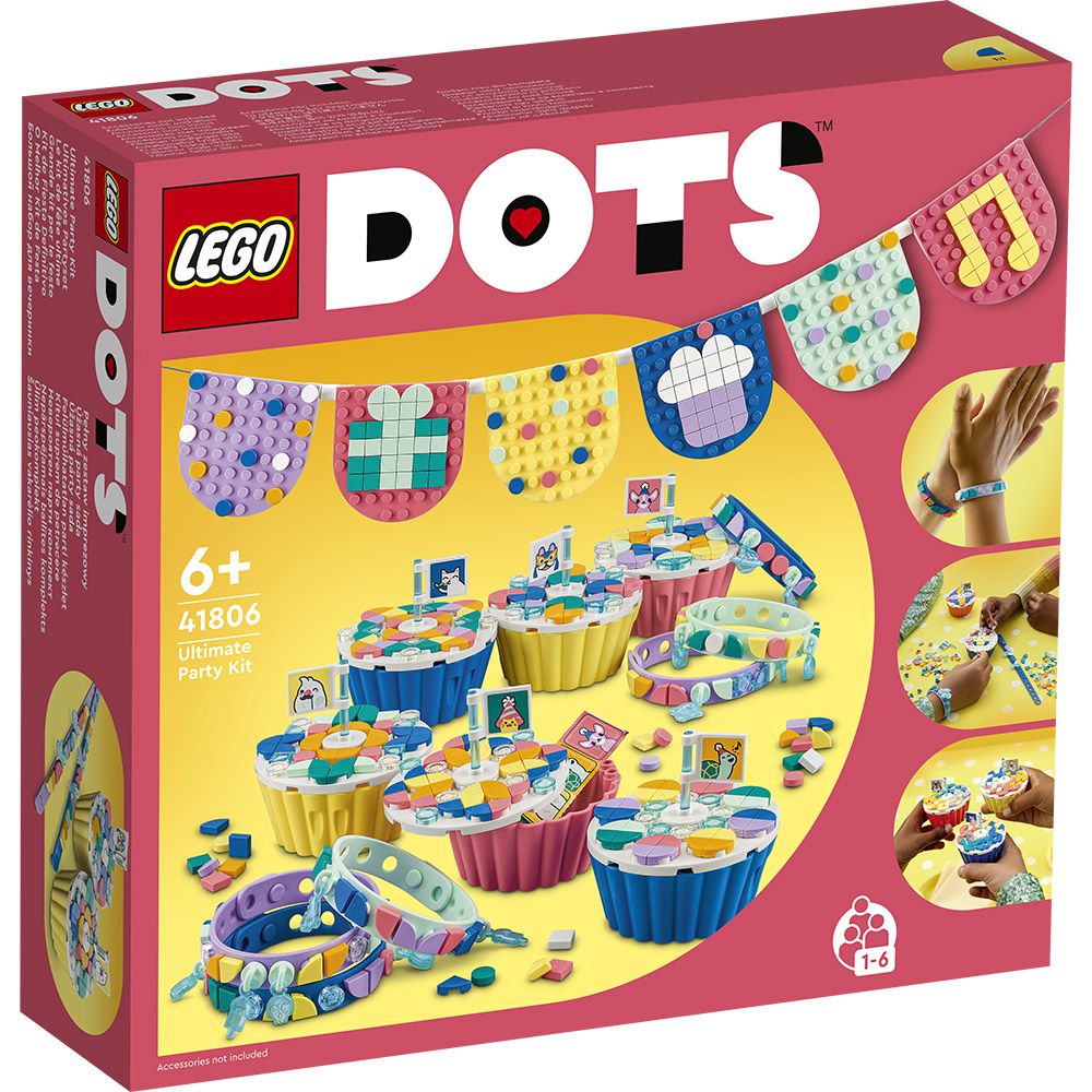 樂高積木 LEGO《 LT41806 》DOTS 系列 - 終極豆豆派對組