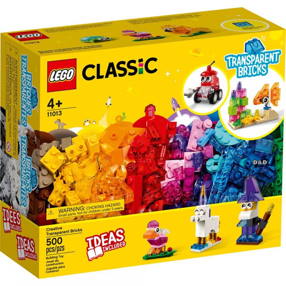樂高 LEGO - 樂高積木 LEGO《 LT11013 》Classic 經典基本顆粒系列 - 創意透明顆粒-500pcs