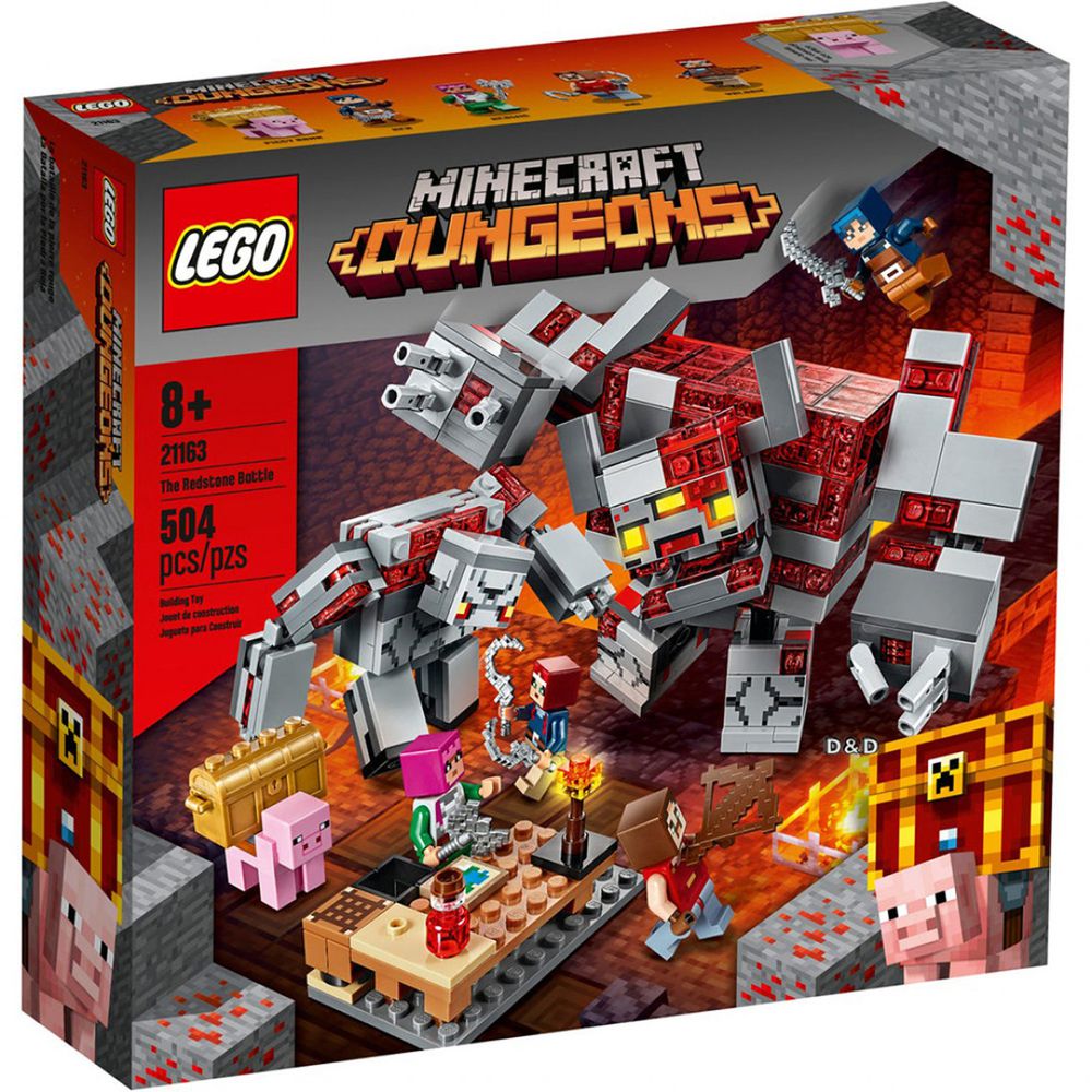 樂高 LEGO - 樂高積木 LEGO《 LT21163 》Minecraft 系列 - The Redstone Battle-504pcs