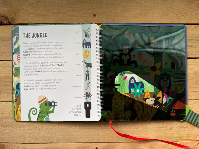 Spotlight Discovery: Wildlife 野外叢林大探索（手電筒膠片書）