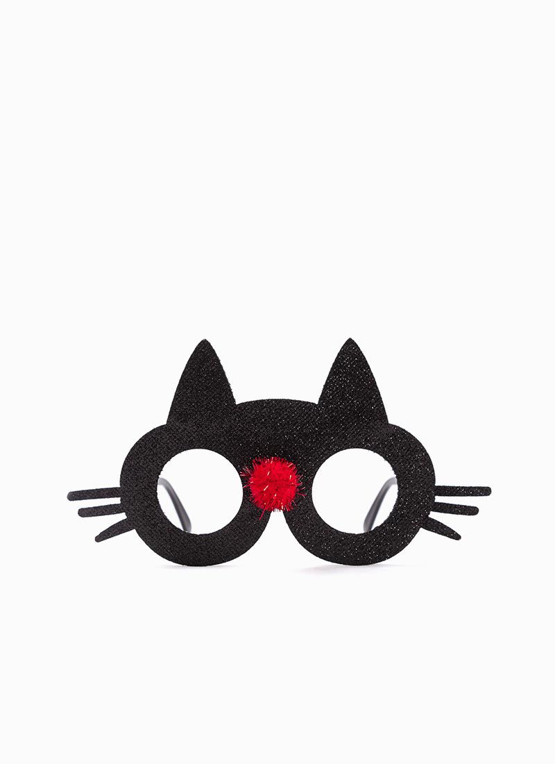 韓國 OZKIZ - 黑貓變裝眼鏡 (free)