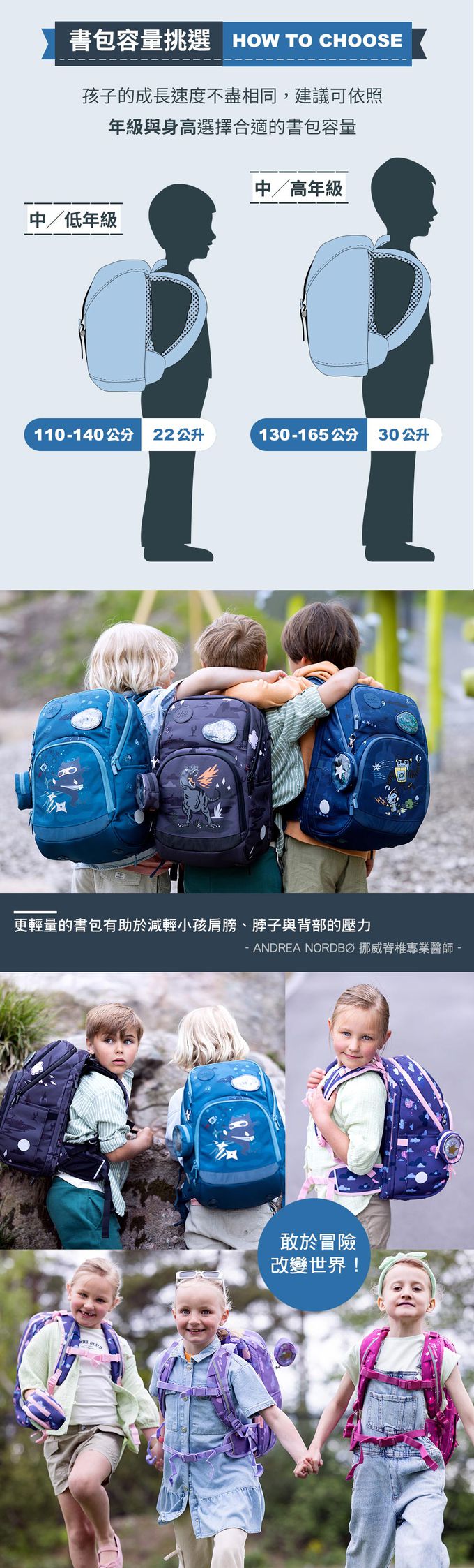 挪威Frii - Expand輕量護脊書包-舞動芭蕾 (22L)