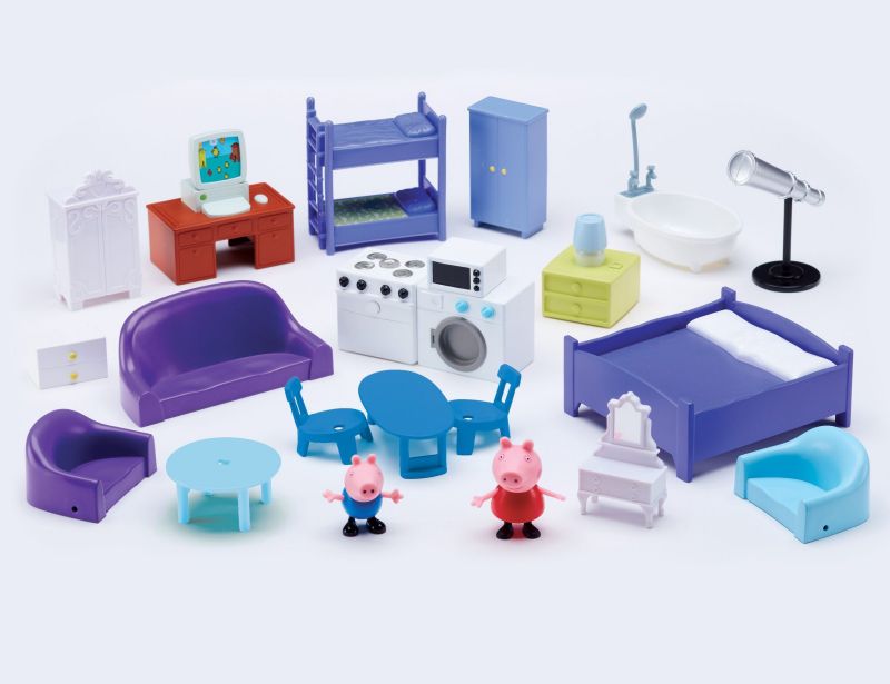 Peppa Pig 佩佩豬 - 【平台首賣】粉紅豬小妹-超質感巨型木製房屋組-12/20出貨