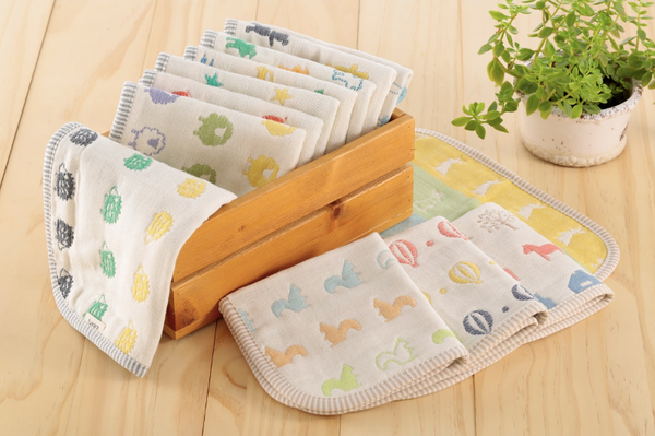 日本原裝認證 ♛ BeBe-Style三河木棉六重紗防踢背心、紗布被、浴巾、毛巾