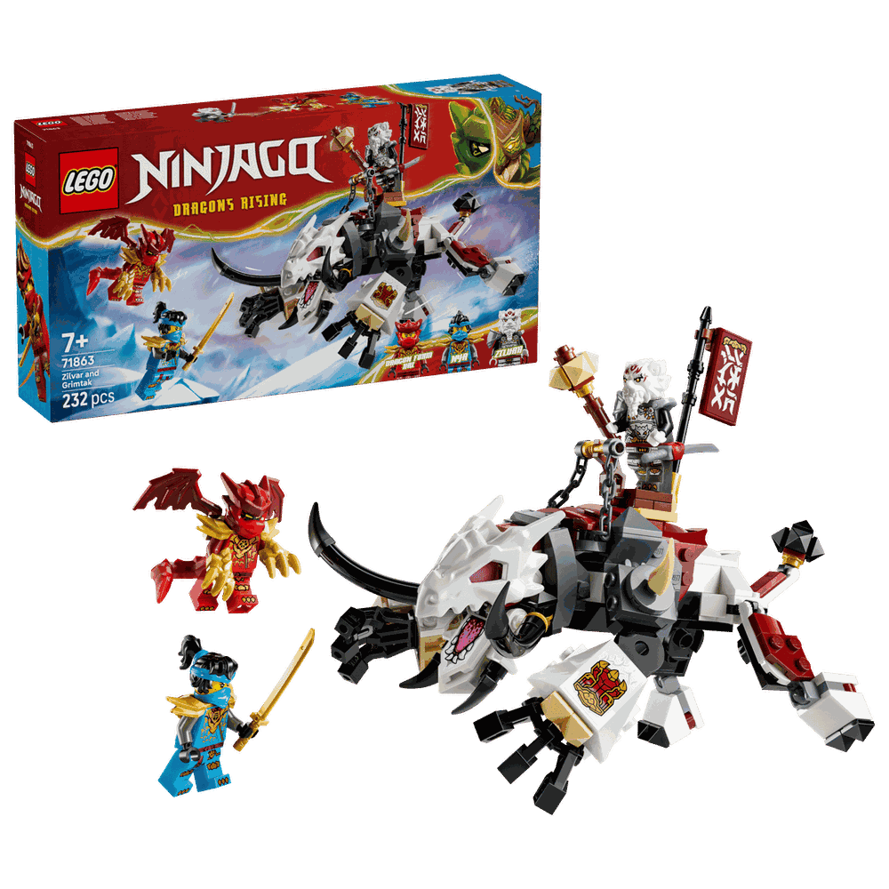 LEGO 71863 季瓦和龍獸格林塔克 Zilvar and Grimtak the Dragon Beast