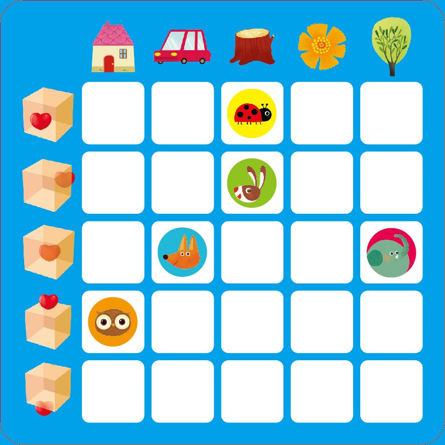 空間邏輯對應-動物在哪裡？