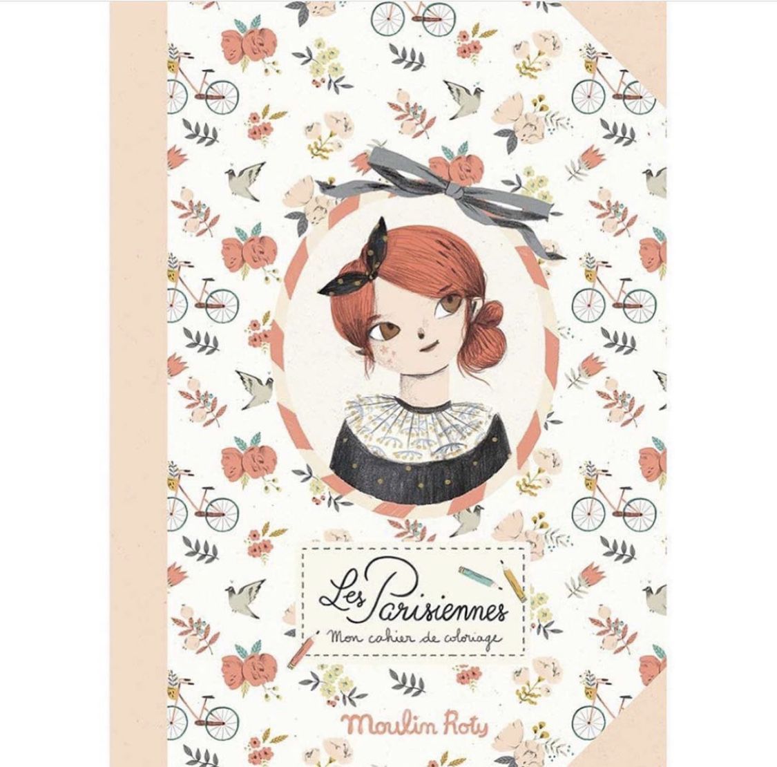 Moulin Roty - 浪漫女孩圓筒禮盒拼圖(65片)