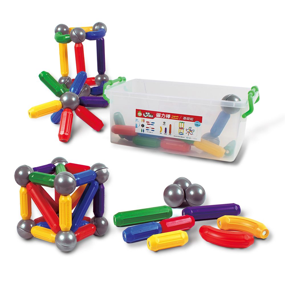 世一文化 - 磁力棒套組-基礎組