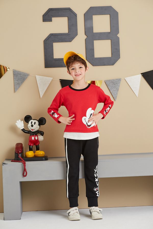 麗嬰房 Disney - 米奇系列滾條刷毛束-黑色