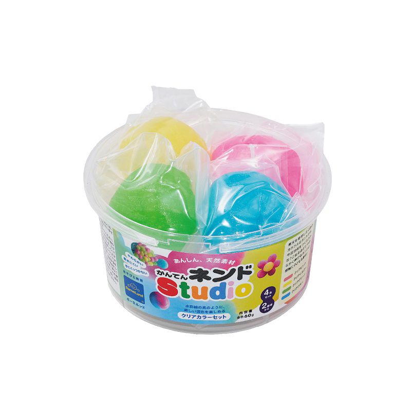 akachan honpo - 寒天黏土4色組