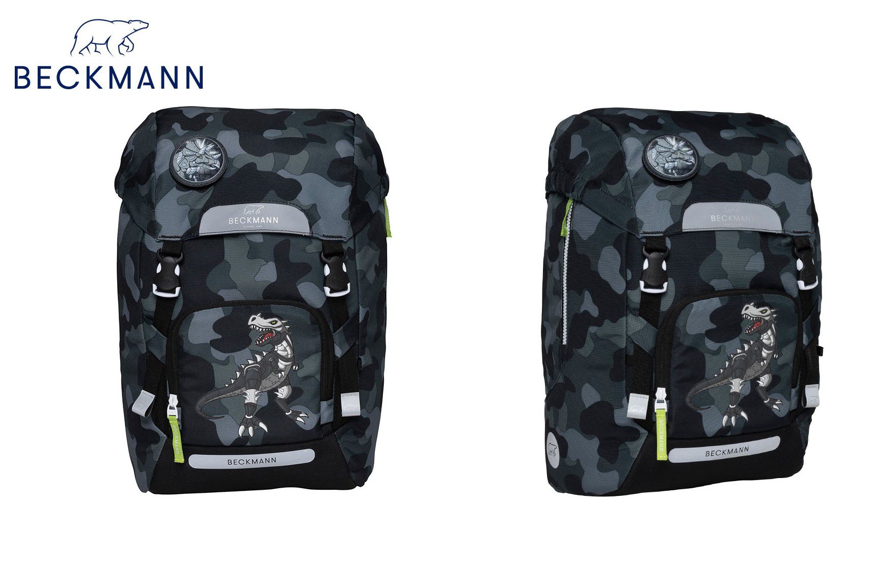 Beckmann - Classic Maxi 護脊書包 28L-酷帥黑恐龍