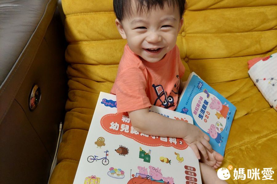 華碩文化 - 粉紅豬小妹雙語認知學習點讀版(全套6冊)-此套組含點讀筆