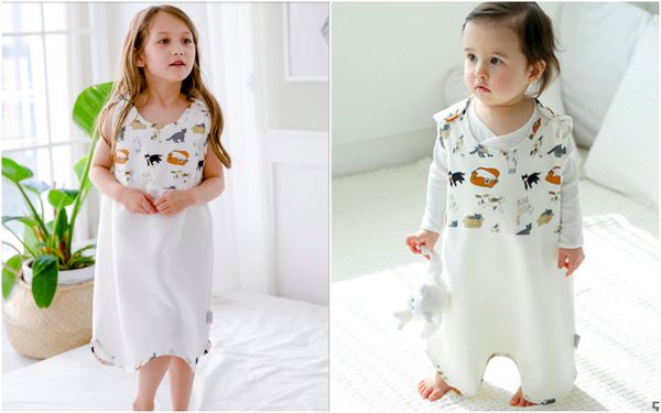 韓國 Agaddong - 竹纖維抗菌透氣防踢被-俏皮鱷魚-M(0-3Y)