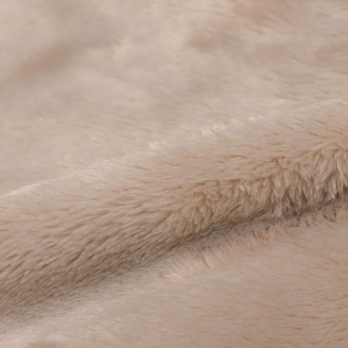 akachan honpo - 刷毛斗篷-咖啡色 (60~80cm)