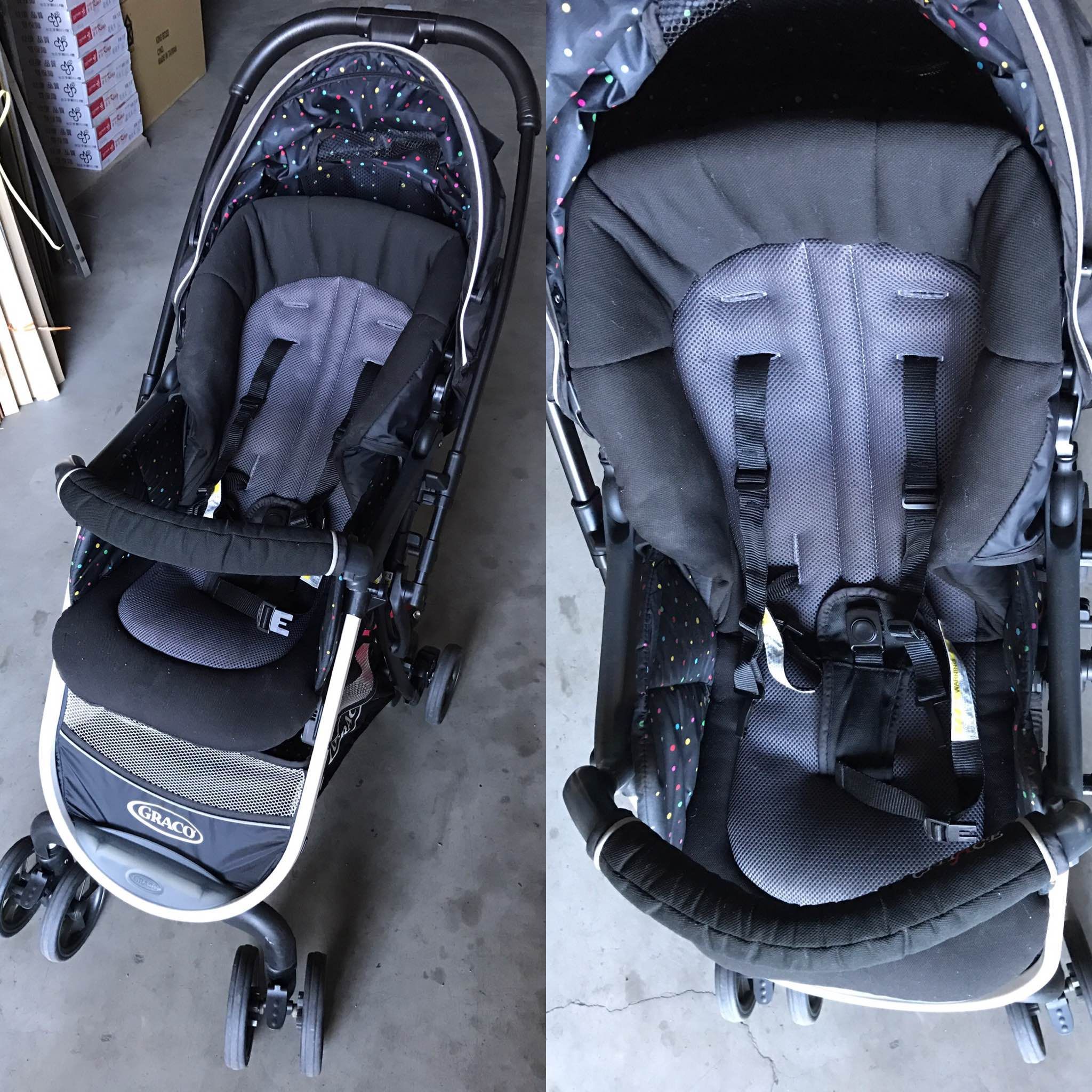 售2手-8.5成新/Graco Citiace城市商旅 購物型雙向嬰幼兒手推車