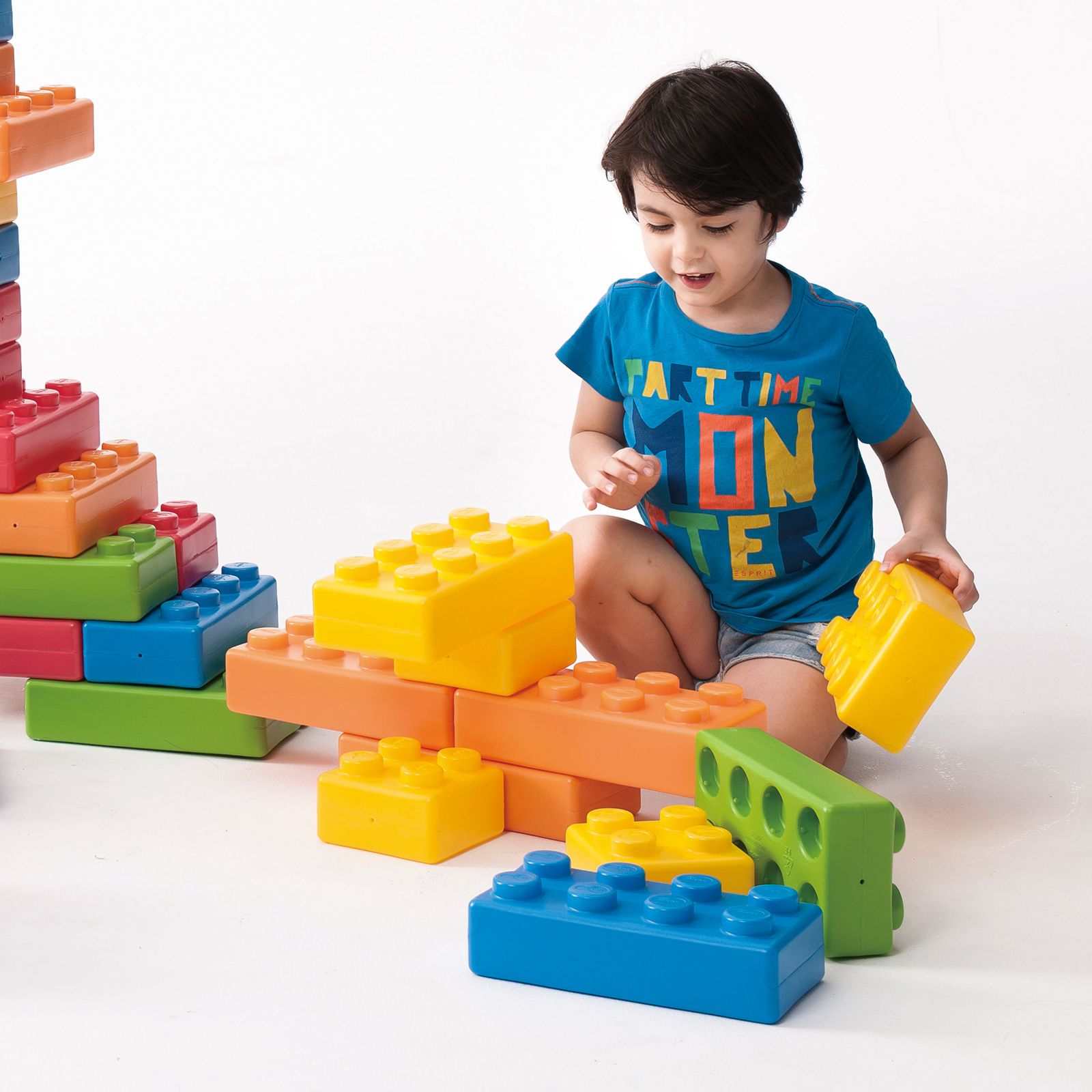 Weplay - 歡樂大積木-45件-買就送大積木表情包