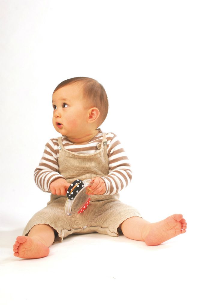 akachan honpo - 微笑鏡子搖鈴