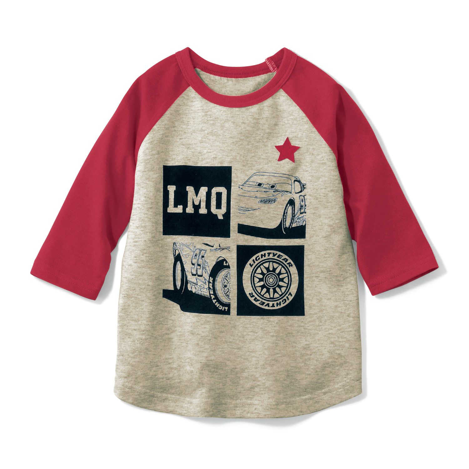 日本千趣會 - 迪士尼純棉七分袖上衣-玩具總動員-墨綠