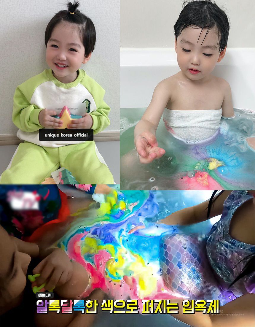 夢幻泡泡澡！韓國 Unique 香氛入浴球｜EWG認證成份