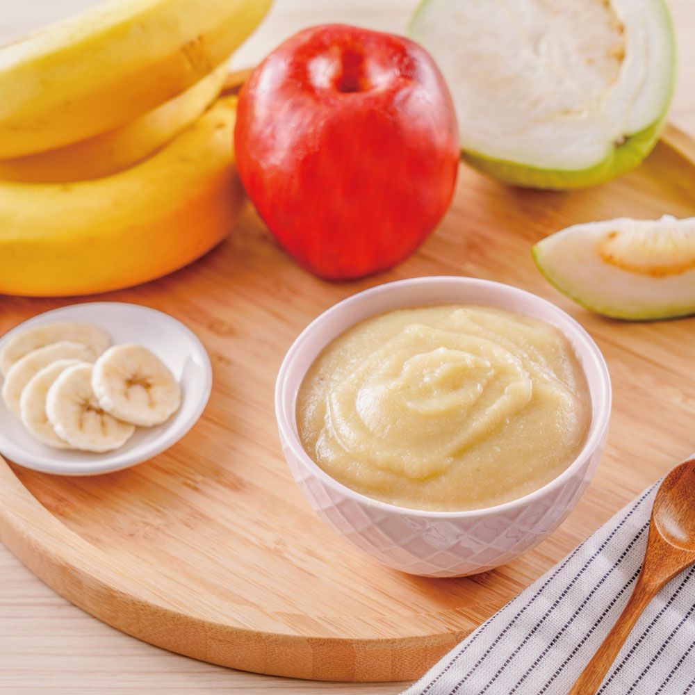 芽米寶貝 - 芽米鮮果泥-4m+-冷凍-120g*2包