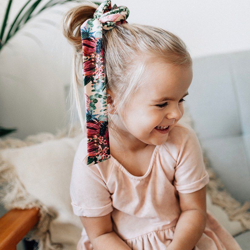 波蘭UL&KA - SCT-31 波蘭手工長尾髮圈-ROSALIE