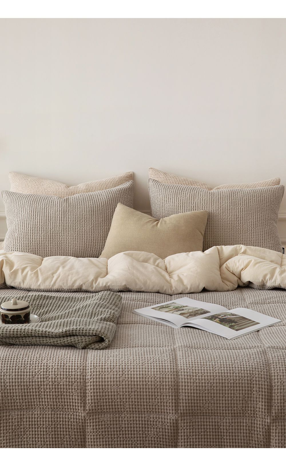 韓國 Maatila - 天絲莫代爾鬆枕套-鐵觀音 (50X70cm)